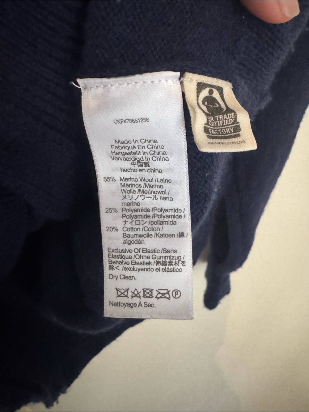 Madewell Navy Blue Merino Wool Blend V-Neck Cardigan Sweater Small - Picture 7 of 12